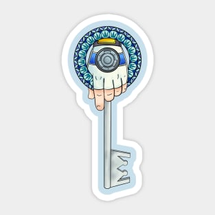 Hand of the Key Sticker